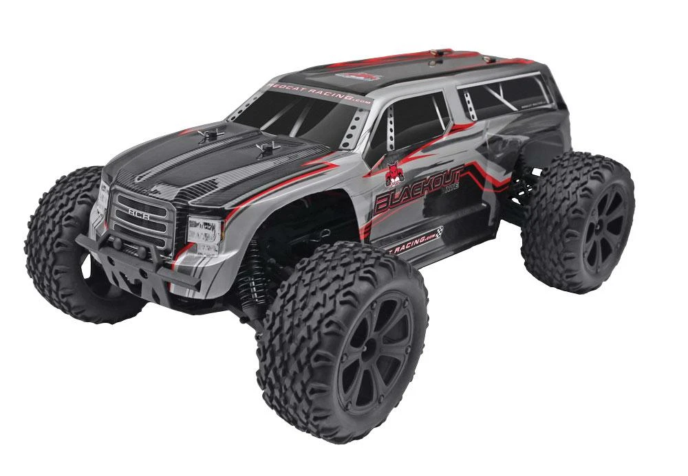 Redcat Racing 1/10 Blackout XTE PRO 4x4 Brushless Monster Truck SUV Silver 1 Redcat Racing 1/10 Blackout XTE PRO 4x4 Brushless Monster Truck SUV Silver