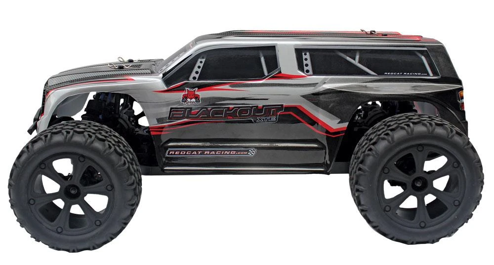 Redcat Racing 1/10 Blackout XTE PRO 4x4 Brushless Monster Truck SUV Silver 3 Redcat Racing 1/10 Blackout XTE PRO 4x4 Brushless Monster Truck SUV Silver - Image 3