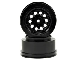 RPM 82332 Black Revolver Wheels For Traxxas Slash 2WD And 4x4 Rear 1 Pair