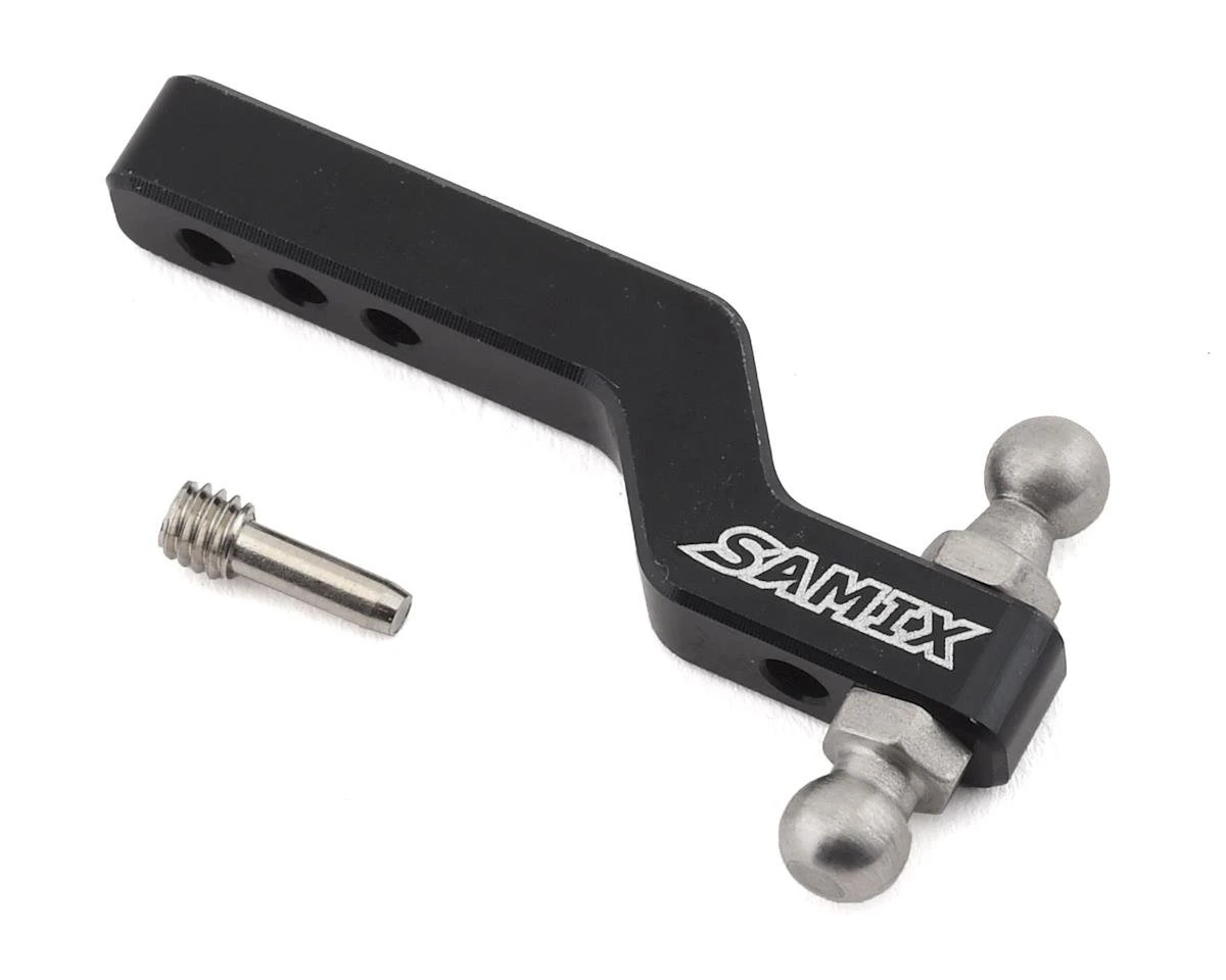 Samix TRX4-6057-BK Black Aluminum Drop Hitch Receiver For TRX-4 And Others 1 Samix TRX4-6057-BK Black Aluminum Drop Hitch Receiver For TRX-4 And Others