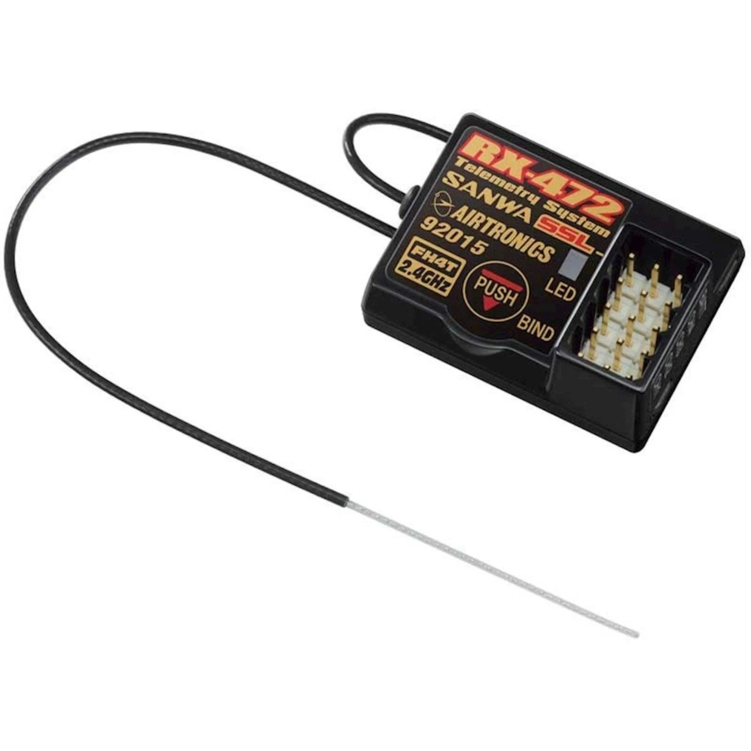 Sanwa RX472 4 Channel Telemetry Receiver 1 Sanwa RX472 4 Channel Telemetry Receiver