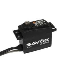 Savox SC-1258TG-BE Black Edition Standard Size Servo (0.08sec / 166oz @ 6V)