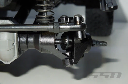 SSD RC 245 Black Front Portal Axle Delete Kit For TRX-4 2 SSD RC 245 Black Front Portal Axle Delete Kit For TRX-4 - Image 2