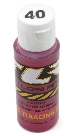 Team Losi Racing 74010 Silicone Shock Oil 40 Weight 2oz