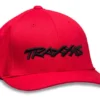Traxxas 1188-RED Flexfit L/XL Hat Red With Black Logo