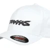 Traxxas 1188-WHT Flexfit Small Hat White With Black Logo