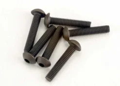Traxxas 2579 3x15mm Button Head Machine Screw Hex Drive 6 Pack
