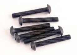 Traxxas 2580 3x20mm Button Head Machine Screw Hex Drive 6 Pack