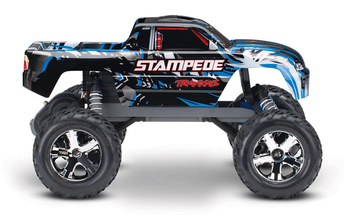 Traxxas 36054-1 Stampede 1/10 Scale RTR 2WD Monster Truck BLUE X 4 Traxxas 36054-1 Stampede 1/10 Scale RTR 2WD Monster Truck BLUE X - Image 4