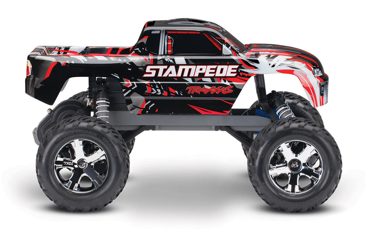 Traxxas 36054-1 Stampede 1/10 Scale RTR 2WD Monster Truck Red X 2 Traxxas 36054-1 Stampede 1/10 Scale RTR 2WD Monster Truck Red X - Image 2