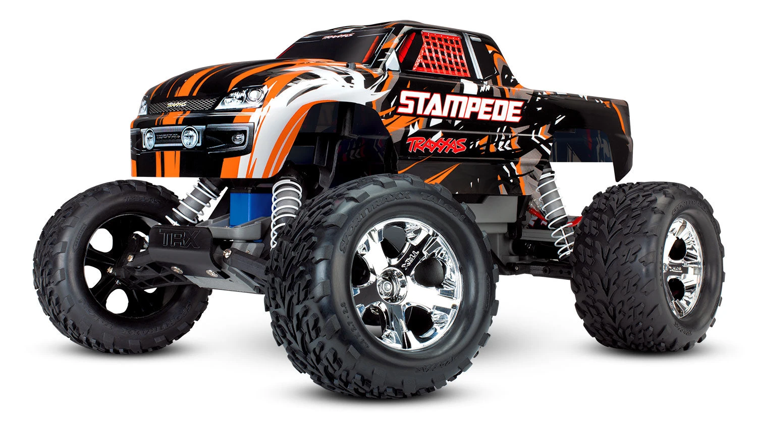 Traxxas 36054-4 Stampede 1/10 Scale RTR 2WD Monster Truck Orange 1 Traxxas 36054-4 Stampede 1/10 Scale RTR 2WD Monster Truck Orange