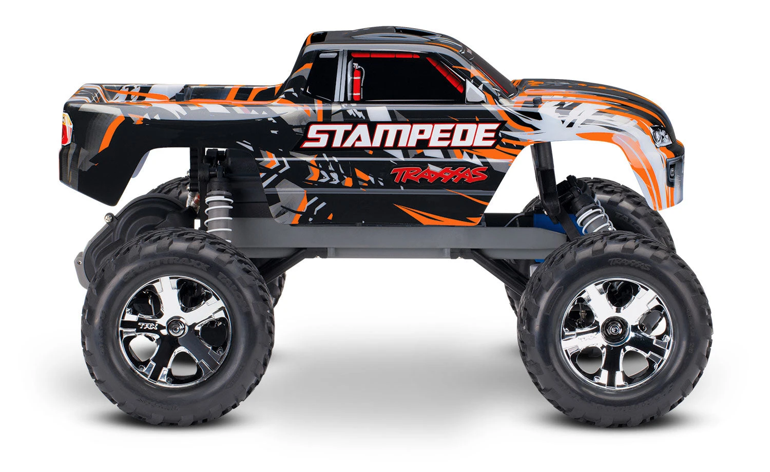 Traxxas 36054-4 Stampede 1/10 Scale RTR 2WD Monster Truck Orange 4 Traxxas 36054-4 Stampede 1/10 Scale RTR 2WD Monster Truck Orange - Image 4