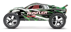 Traxxas 37054-1 Traxxas Rustler RTR 1/10 Scale Stadium Truck Green -Traxas Vehicles Model Shop traxxas 37054 1 traxxas rustler rtr 1 10 scale stadium truck green 2