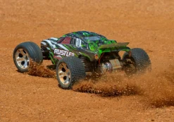 Traxxas 37054-1 Traxxas Rustler RTR 1/10 Scale Stadium Truck Green -Traxas Vehicles Model Shop traxxas 37054 1 traxxas rustler rtr 1 10 scale stadium truck green 4
