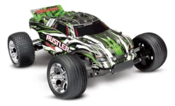Traxxas 37054-4 Rustler 1/10 Scale RTR 2WD Stadium Truck Green