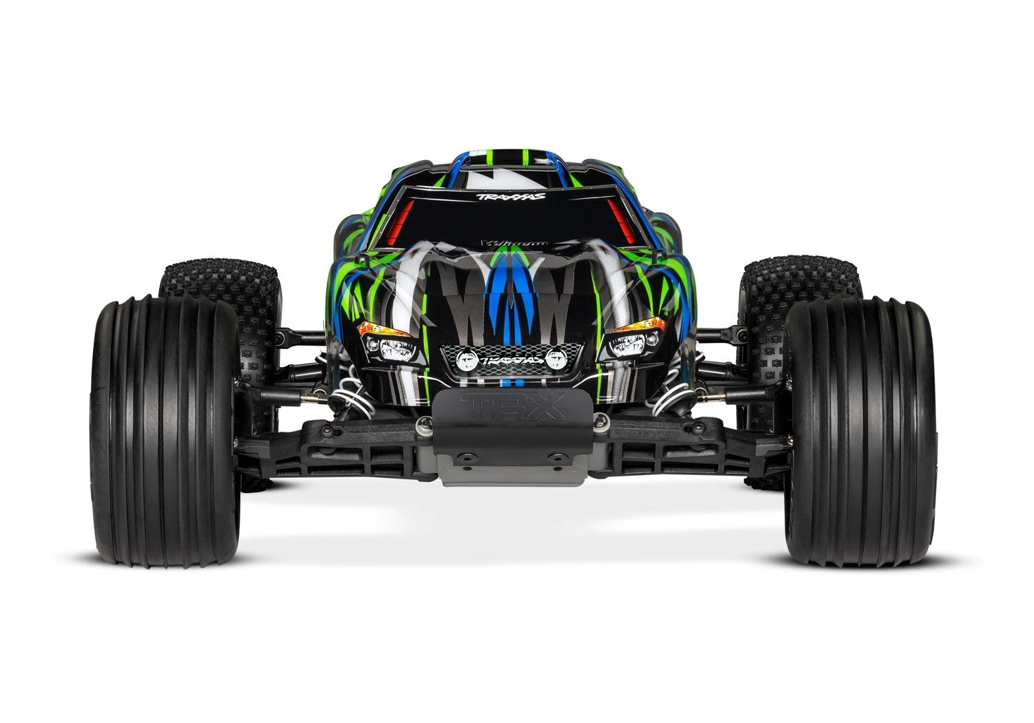 Traxxas 37076-74 2WD Rustler VXL 1/10 RTR Brushless Stadium Truck With 272R Transmission - Green 2 Traxxas 37076-74 2WD Rustler VXL 1/10 RTR Brushless Stadium Truck With 272R Transmission - Green - Image 2