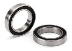 Traxxas 5107X 17x26x5mm Black Rubber Stainless Ball Bearing 2 Pack