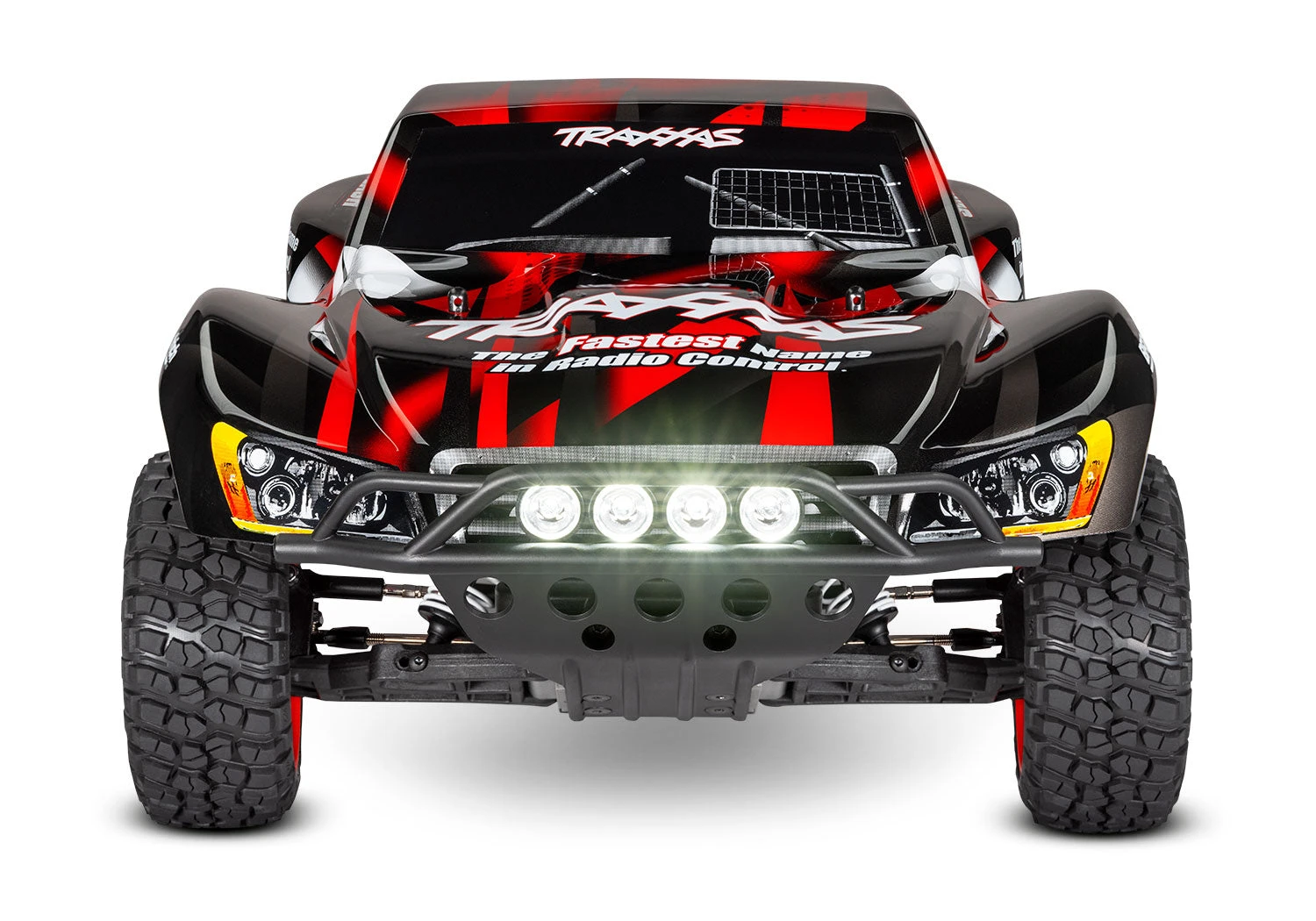 Traxxas 58034-61 1/10 XL-5 Brushed 2WD Slash Short Course Truck With LED Lights - Red 2 Traxxas 58034-61 1/10 XL-5 Brushed 2WD Slash Short Course Truck With LED Lights - Red - Image 2