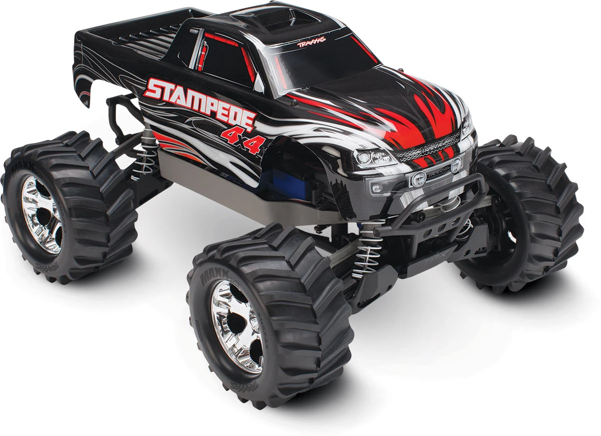 Traxxas 67054-1 Stampede 4X4 RTR Black Monster Truck 3 Traxxas 67054-1 Stampede 4X4 RTR Black Monster Truck - Image 3