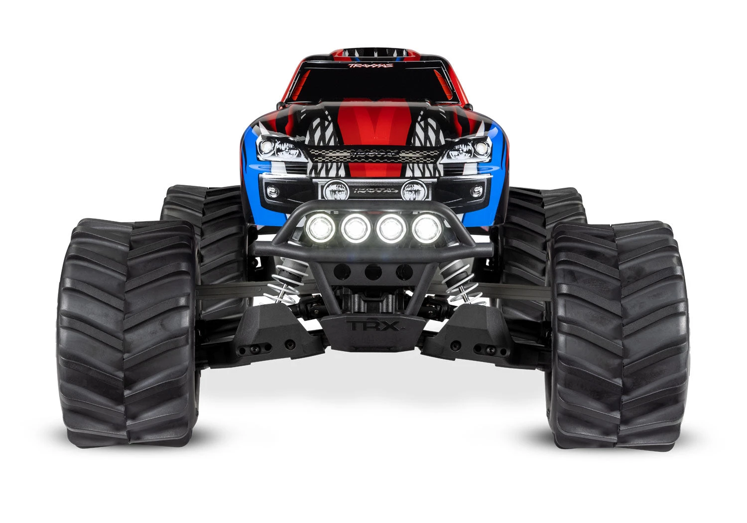 Traxxas 67054-61 Red Stampede 4X4 RTR XL-5 Brushed Monster Truck With LED Lights 4 Traxxas 67054-61 Red Stampede 4X4 RTR XL-5 Brushed Monster Truck With LED Lights - Image 4