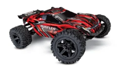 Traxxas 67064-1 Red Rustler 4X4 XL-5 Brushed 1/10 Scale Stadium Truck