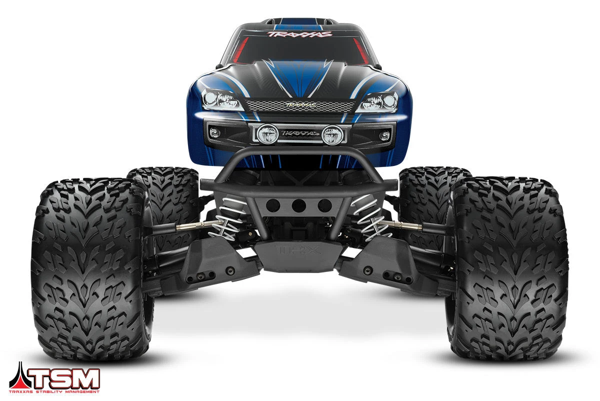 Traxxas 67086-4 Stampede 4x4 VXL Brushless Blue Monster Truck 2 Traxxas 67086-4 Stampede 4x4 VXL Brushless Blue Monster Truck - Image 2