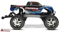 Traxxas 67086-4 Stampede 4x4 VXL Brushless Blue Monster Truck 8 Traxxas 67086-4 Stampede 4x4 VXL Brushless Blue Monster Truck -Traxas Vehicles Model Shop traxxas 67086 4 stampede 4x4 vxl brushless blue monster truck 6
