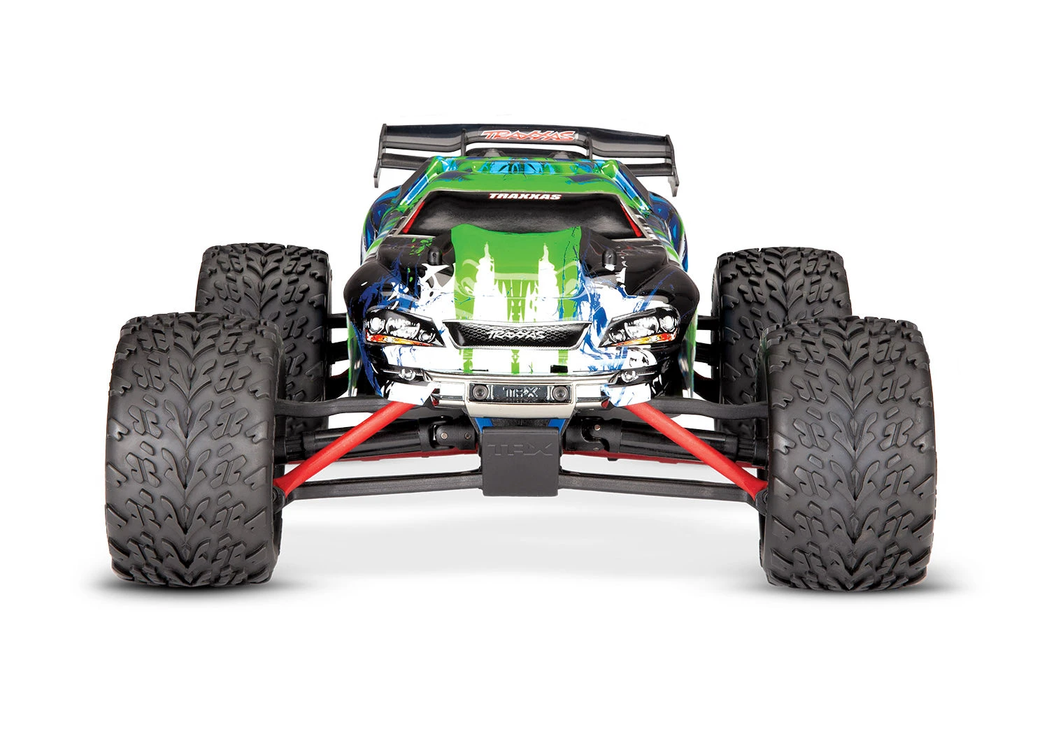 Traxxas 71054-1 1/16 Scale RTR E-Revo 4WD Racing Monster Truck Green 2 Traxxas 71054-1 1/16 Scale RTR E-Revo 4WD Racing Monster Truck Green - Image 2
