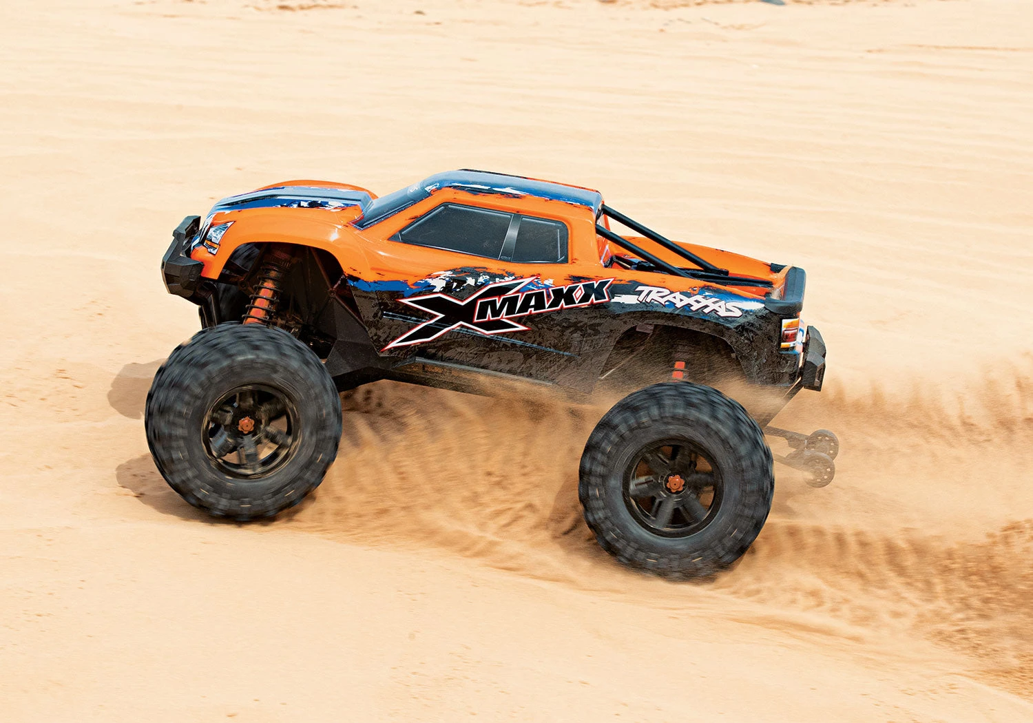 Traxxas 77086-4 X-Maxx Monster Truck With 8S ESC Orange 5 Traxxas 77086-4 X-Maxx Monster Truck With 8S ESC Orange - Image 5