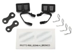 Traxxas 8073 Left And Right Side Mirrors For TRX-4 Ford Bronco