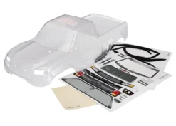 Traxxas 8111R Pre-Cut Clear Body TRX-4 Sport With Cut Outs For LED Kit