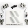Traxxas 8133X 1979 Chevy K5 Blazer Chrome Side Mirrors For 8130 Body