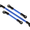 Traxxas 8146X Blue Steel Steering Link And Panhard Link Set For TRX-4