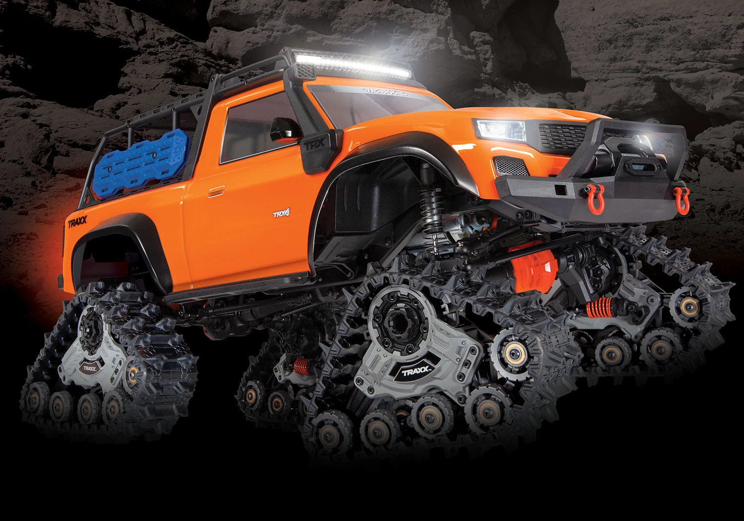 Traxxas 82034-4 TRX-4 Sport 4WD 4x4 Crawler Truck With Traxx Orange 6 Traxxas 82034-4 TRX-4 Sport 4WD 4x4 Crawler Truck With Traxx Orange - Image 6