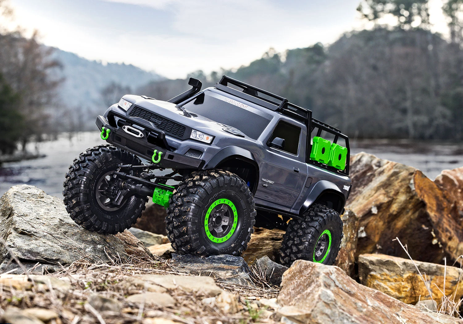 Traxxas 82044-4 Gray TRX-4 Sport 4WD 4x4 High Trail Truck 5 Traxxas 82044-4 Gray TRX-4 Sport 4WD 4x4 High Trail Truck - Image 5