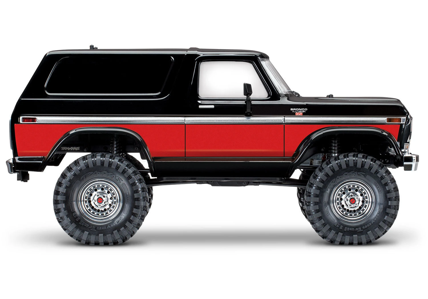 Traxxas 82046-4 TRX-4 Ford Ranger XLT Bronco 1/10 Scale RTR 4WD Crawler Red And Black 2 Traxxas 82046-4 TRX-4 Ford Ranger XLT Bronco 1/10 Scale RTR 4WD Crawler Red And Black - Image 2