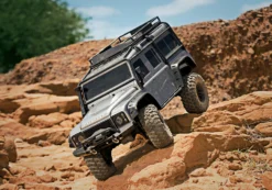 Traxxas 82056-4 TRX-4 Land Rover Defender 1/10 Scale RTR 4WD Crawler Sand -Traxas Vehicles Model Shop traxxas 82056 4 trx 4 land rover defender 1 10 scale rtr 4wd crawler sand 2