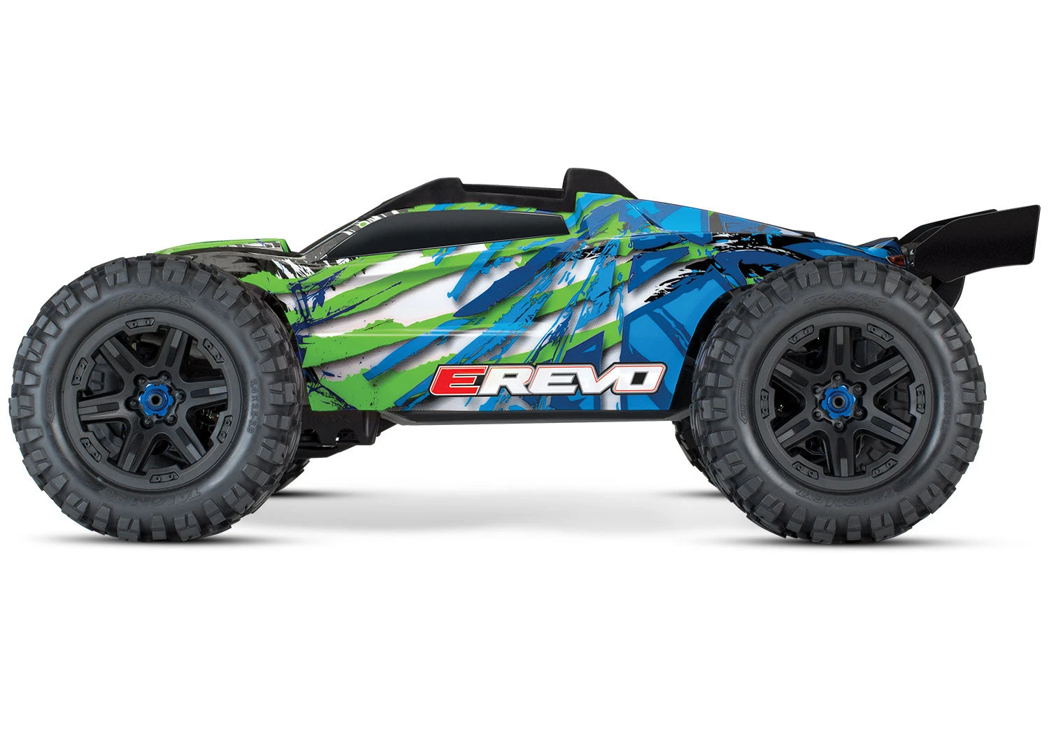 Traxxas 86086-4 E-Revo 2.0 VXL Brushless 1/10 Scale 4WD Brushless Electric Monster Truck Green 1 Traxxas 86086-4 E-Revo 2.0 VXL Brushless 1/10 Scale 4WD Brushless Electric Monster Truck Green