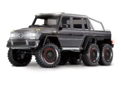 Traxxas 88096-4 TRX-6 RTR Silver Mercedes Benz G 63 AMG 6x6 Trail Crawler "Special Edition -Traxas Vehicles Model Shop traxxas 88096 4 trx 6 rtr silver mercedes benz g 63 amg 6x6 trail crawler 3