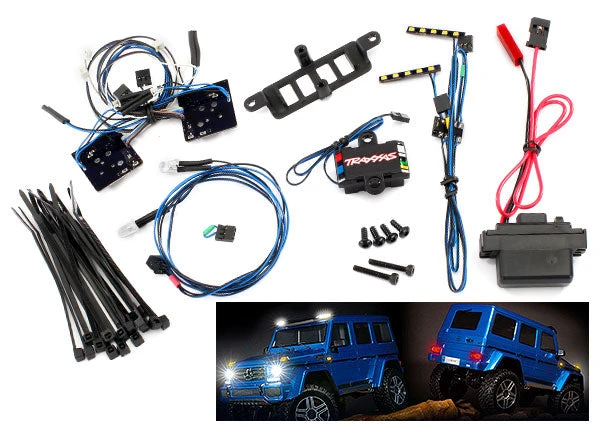 Traxxas 8898 LED Light Set For TRX-4 G Mercedes-Benz 500 With Power Supply 1 Traxxas 8898 LED Light Set For TRX-4 G Mercedes-Benz 500 With Power Supply