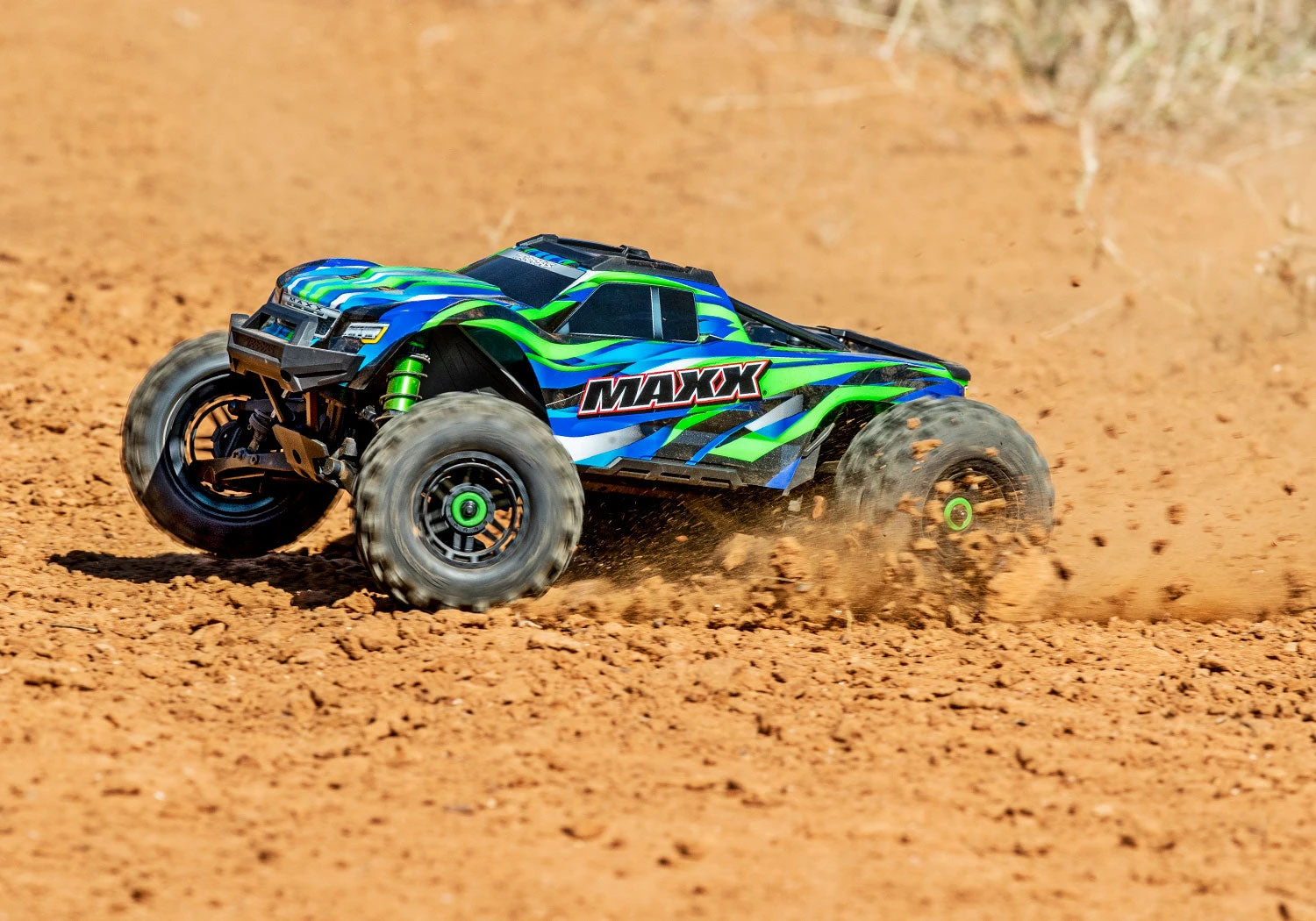 Traxxas 89086-4 1/10 Maxx With WiideMaxx VXL-4s Brushless 4x4 Monster Truck Green 6 Traxxas 89086-4 1/10 Maxx With WiideMaxx VXL-4s Brushless 4x4 Monster Truck Green - Image 6