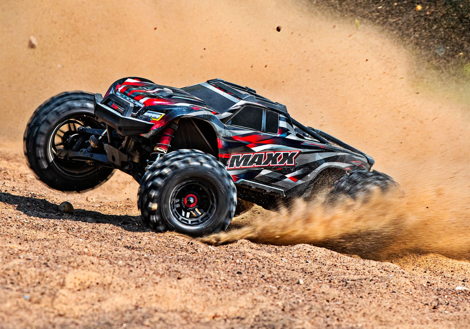 Traxxas 89086-4 1/10 Maxx With WiideMaxx VXL-4s Brushless 4x4 Monster Truck Red 4 Traxxas 89086-4 1/10 Maxx With WiideMaxx VXL-4s Brushless 4x4 Monster Truck Red - Image 4