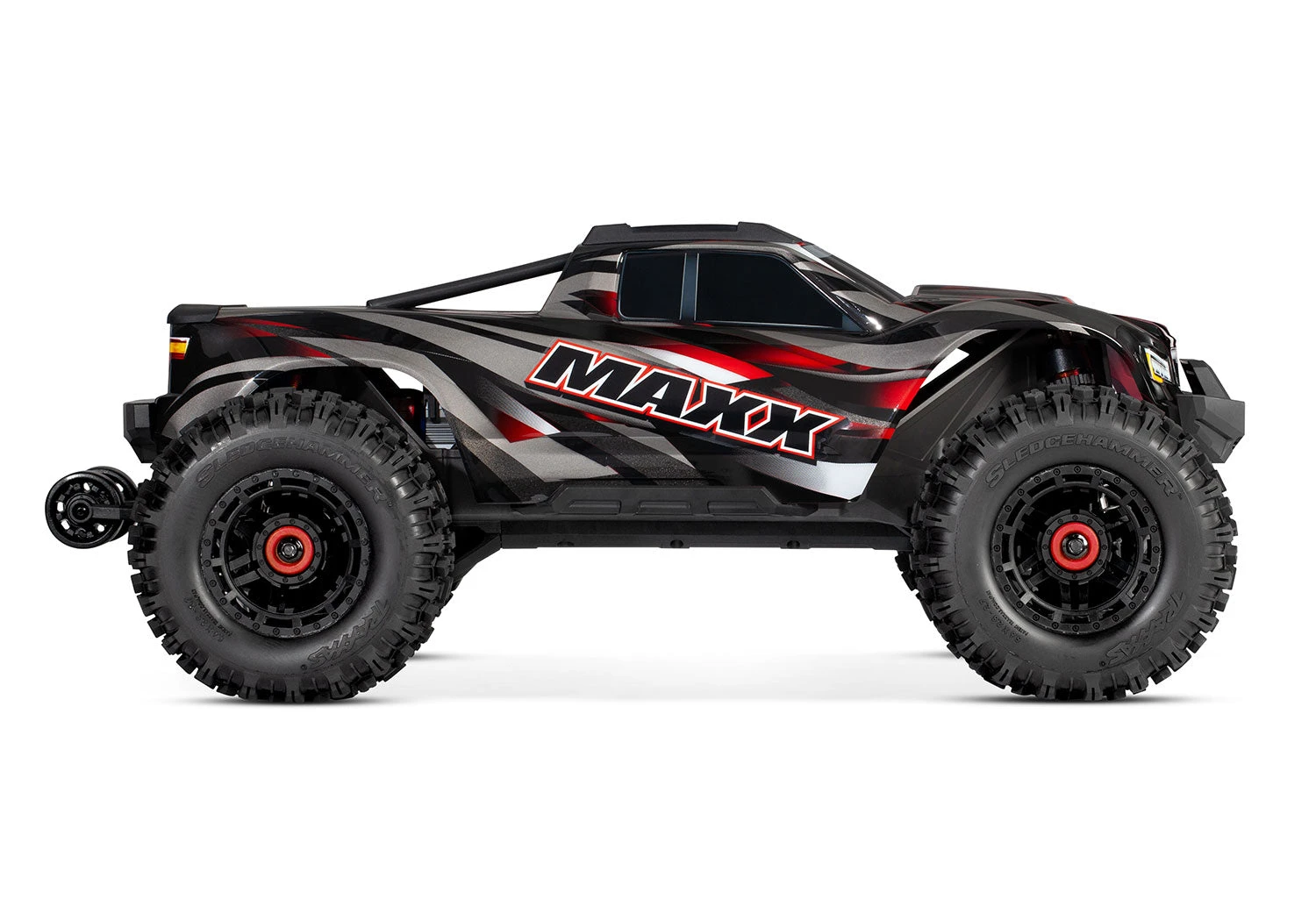 Traxxas 89086-4 1/10 Maxx With WiideMaxx VXL-4s Brushless 4x4 Monster Truck Red 2 Traxxas 89086-4 1/10 Maxx With WiideMaxx VXL-4s Brushless 4x4 Monster Truck Red - Image 2