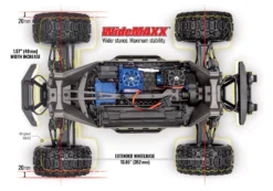 Traxxas 89086-4 1/10 Maxx With WiideMaxx VXL-4s Brushless 4x4 Monster Truck Red 7 Traxxas 89086-4 1/10 Maxx With WiideMaxx VXL-4s Brushless 4x4 Monster Truck Red -Traxas Vehicles Model Shop traxxas 89086 4 1 10 maxx with wiidemaxx vxl 4s brushless 4x4 monster truck red 5