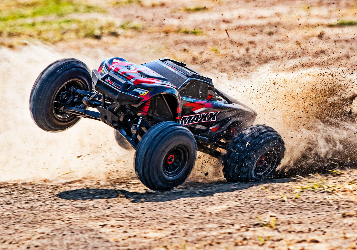 Traxxas 89086-4 1/10 Maxx With WiideMaxx VXL-4s Brushless 4x4 Monster Truck Red 5 Traxxas 89086-4 1/10 Maxx With WiideMaxx VXL-4s Brushless 4x4 Monster Truck Red - Image 5