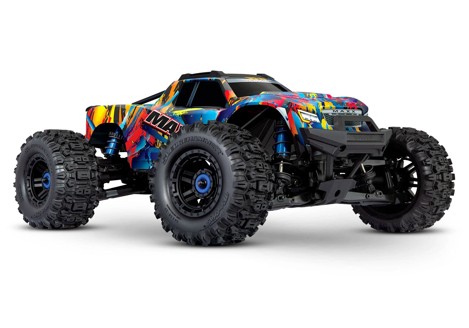 Traxxas 89086-4 1/10 Maxx With WiideMaxx VXL-4s Brushless 4x4 Monster Truck Rock And Roll 1 Traxxas 89086-4 1/10 Maxx With WiideMaxx VXL-4s Brushless 4x4 Monster Truck Rock And Roll