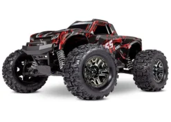 Traxxas 90076-4 Shadow Red Hoss 4X4 VXL 1/10 Monster Truck
