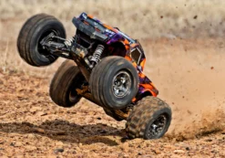 Traxxas 90076-4 Shadow Red Hoss 4X4 VXL 1/10 Monster Truck -Traxas Vehicles Model Shop traxxas 90076 4 shadow red hoss 4x4 vxl 1 10 monster truck 4