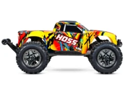 Traxxas 90076-4 Solar Flare Hoss 4X4 VXL 1/10 Monster Truck -Traxas Vehicles Model Shop traxxas 90076 4 solar flare hoss 4x4 vxl 1 10 monster truck 5