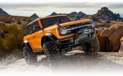 Traxxas 92076-4 1/10 TRX-4 Scale And Trail Crawler With 2021 Bronco Body - Cyber Orange -Traxas Vehicles Model Shop traxxas 92076 4 1 10 trx 4 scale and trail crawler with 2021 bronco body orange